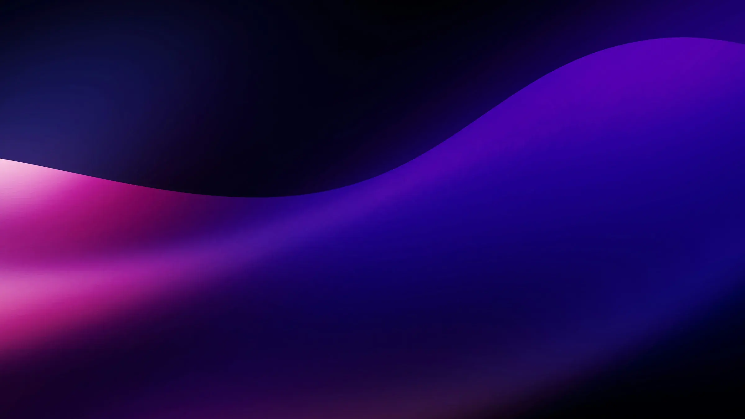 Pink and violet light waves